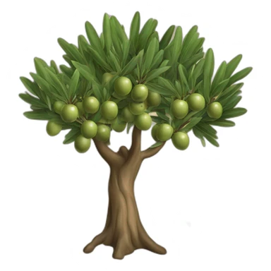 olive tree and rdmc with a stick sticker