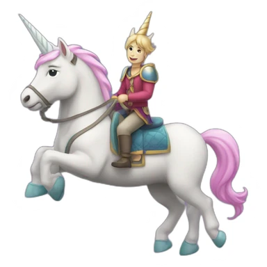 Licorne sur dromadaire sticker