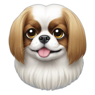 Japanese chin dog sticker