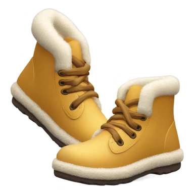 Chaussure d hiver avec mousse coquette sticker