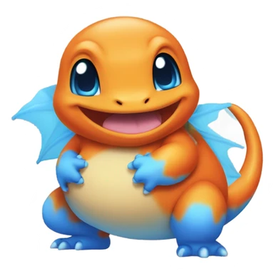 Fat charmander sticker