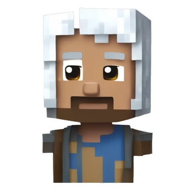 steve minecraft pencil sticker