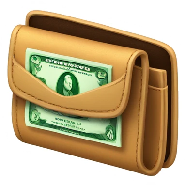 money wallet sticker