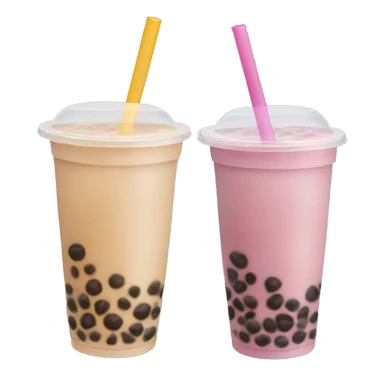 Bubble tea sticker