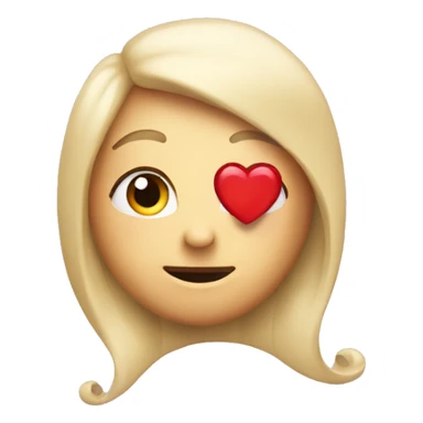 I adore you written in a heart sticker