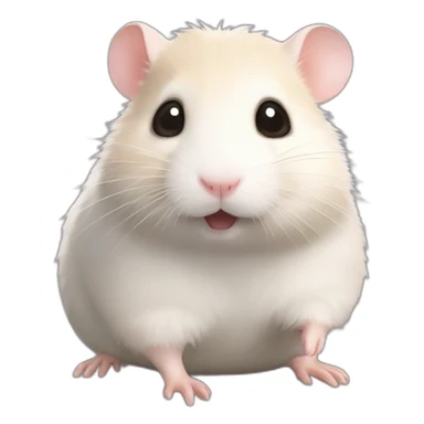 hamster ruso sticker