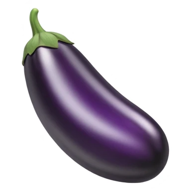 black eggplant sticker