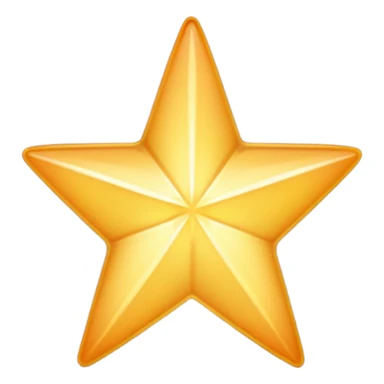 star in burgundy color sticker