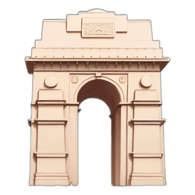 India gate sticker