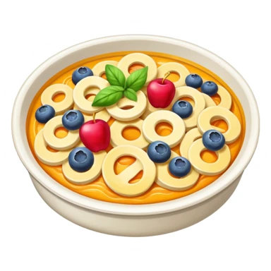 High resolution of a food dish sticker