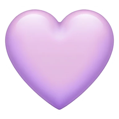 Heart pastel purple sticker
