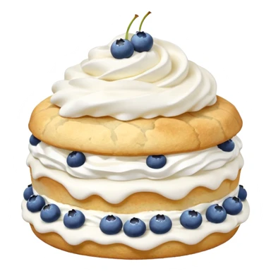 blueberry shortcake sticker