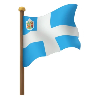 Galician flag sticker