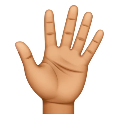 Hayır işareti yapan emoji sticker