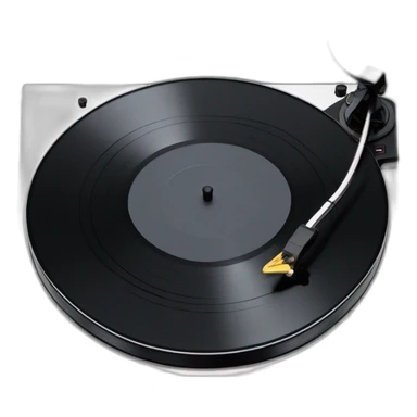 Vinyle de hip hop sur une platine SL 1200 MK2 sticker