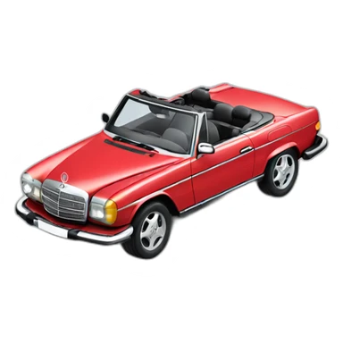 Mercedes benz convertible sticker