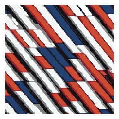 Flag of the Netherlands with red white and blue horizontal stripes sticker