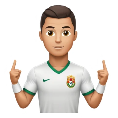 Cristiano Ronaldo classic pose sticker