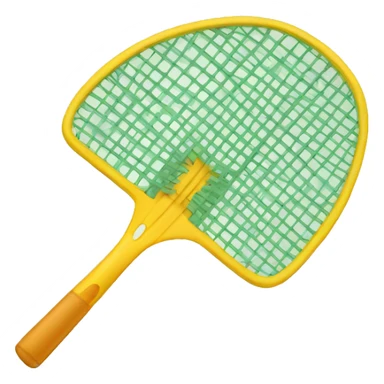 flyswatter with one handle sticker