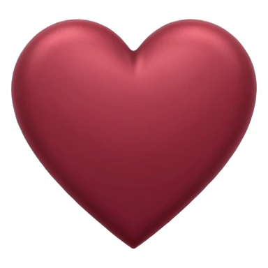 coração marsala  sticker