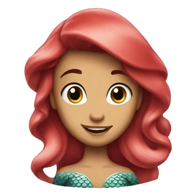 The little mermaid sticker