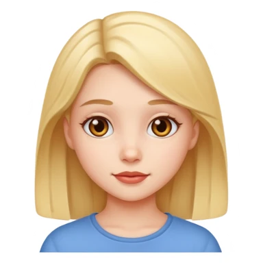 A beautiful asthethic cute girl sticker