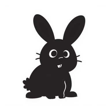 Rabbit sticker