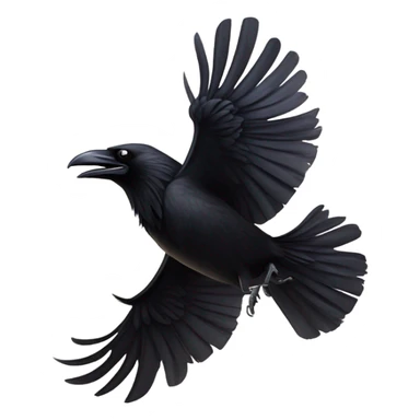 Running ravens sticker