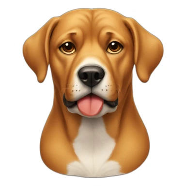 A dog with a cigar in his mouth sticker