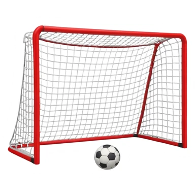 soccer goal hockey sticker
