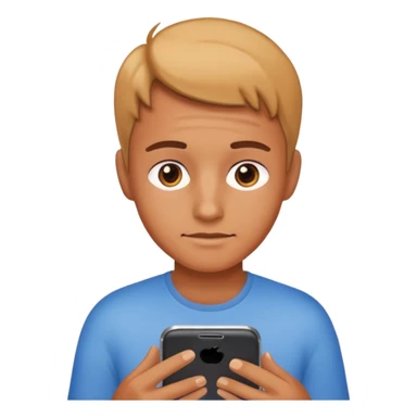 trabajando en el smartphone sticker