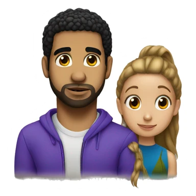 drake looking at a girl sticker