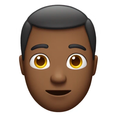 Normal emoji with sleepy sounds and hearts floating above his head sticker