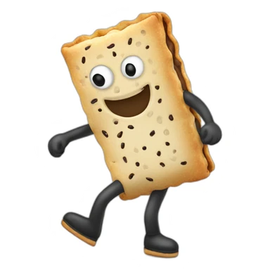 dancing poptart sticker