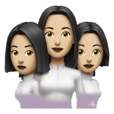 Trinity from matrix popping bubblegum  sticker