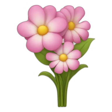 flowers for mom sticker