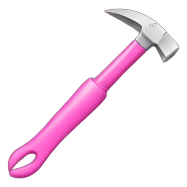 pink tool sticker