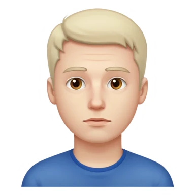 Guy not studying sticker