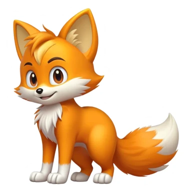 Miles tails per hour from sonic sticker