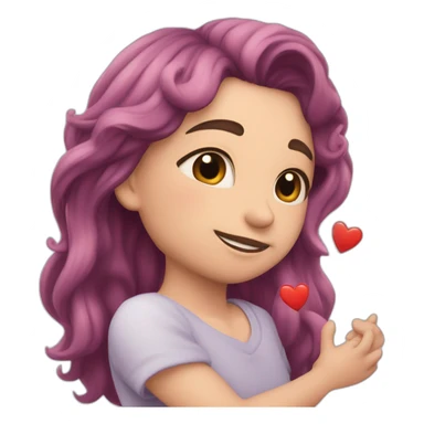 Cœur fou amoureux sticker