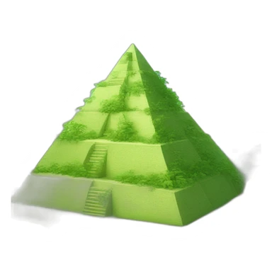 Eco pyramid  sticker
