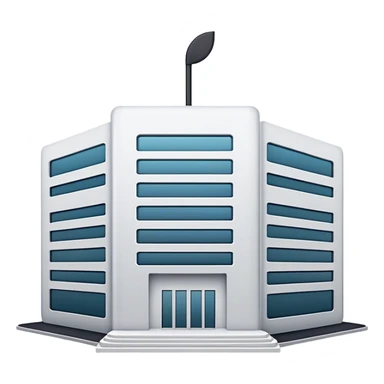 apple company building sticker