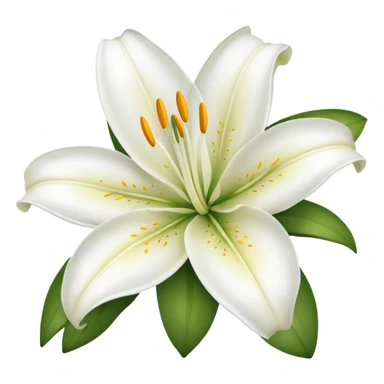 Lily flower  sticker