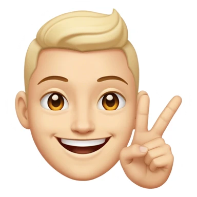 Baddie, smiling, and flipping me off sticker