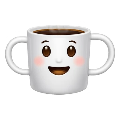 plain Coffee without Saucer sticker