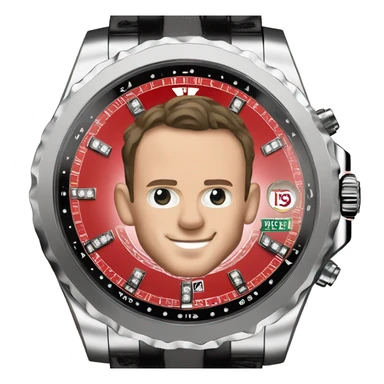 Jonathan Toews as a Rolex watch sticker