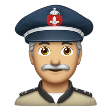 Jean Lassalle avec un béret basque sticker