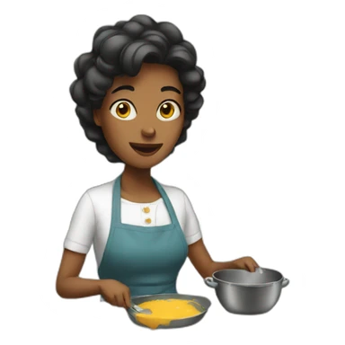 Women in the kitchen sticker