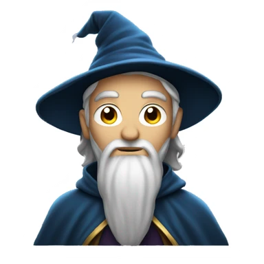 a young wizard with lighting  sticker