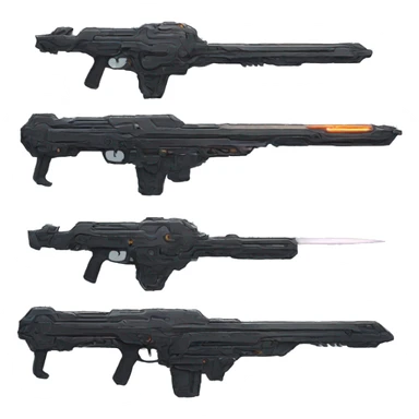 Cyberpunk weapon sticker